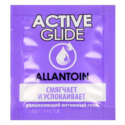 Увлажняющий гипоаллергенный интимный гель Active Glide Allantoin 3 гр, пробник