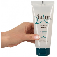 Веганский лубрикант JustGlide Premium Anal с гиалуроном и пантенолом 200 мл