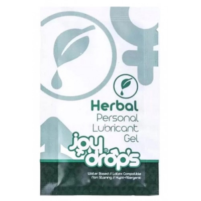 Смазка натуральная на водной основе Joydrops Herbal 5 мл, пробник