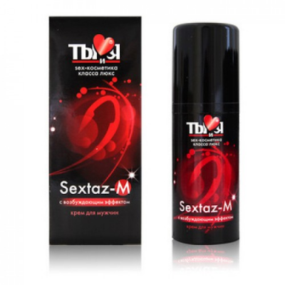 Крем для мужчин Sextaz-M  с разогревающим эффектом 20 мл