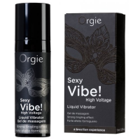 Гель Orgie Sexy Vibe High Voltage с усиленным эффектом вибрации, 15 мл