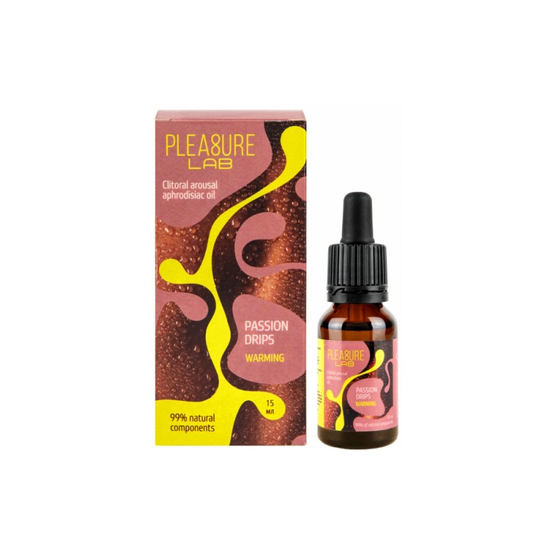 Возбуждающее клиторальное масло-афродизиак Pleasure Lab Warming 15 мл