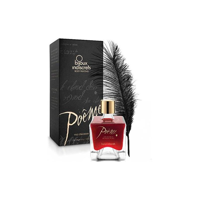 Bijoux Indiscrets Краска для тела Poеme - Wild Strawberry