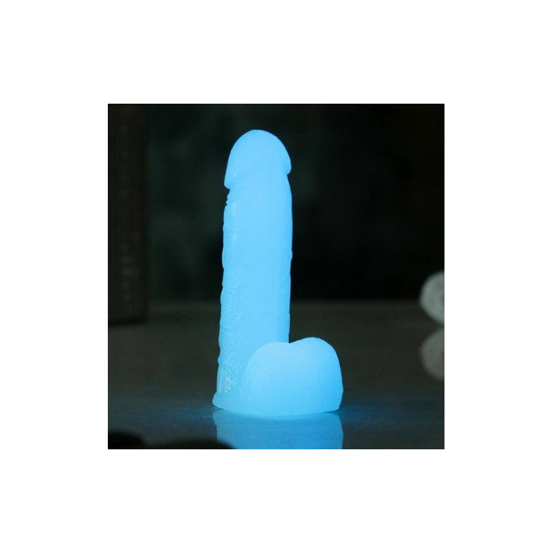 Светящееся фигурное мыло Фаворит 12 см, голубое свечение, 120 гр