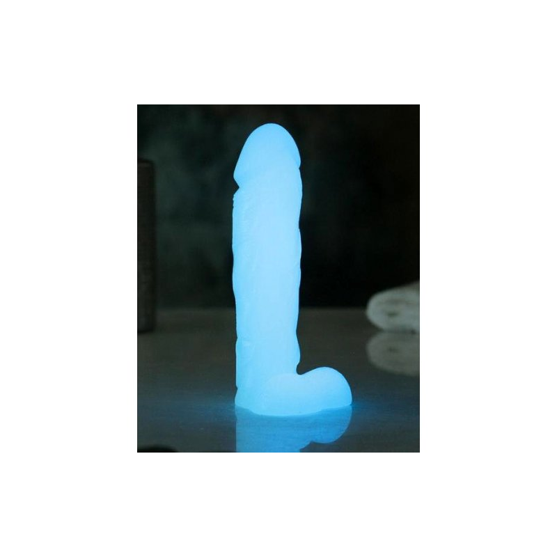 Светящееся фигурное мыло Фаворит 16 см, голубое свечение, 200 гр