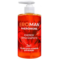 Шампунь-гель для душа с феромонами Eroman Energy 430 мл