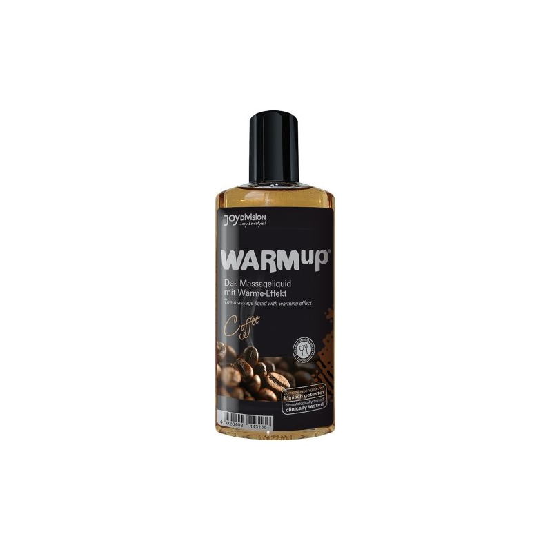 Разогревающее массажное масло WARMup со вкусом кофе 150 мл