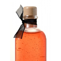 Комплект для сладких игр Orgie Lips Massage со вкусом клубники (сладкое массажное масло и перо), 100 мл