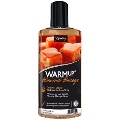 Разогревающее массажное масло WARMup со вкусом карамели 150 мл