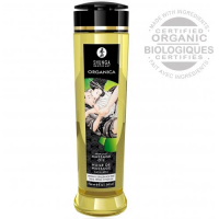 Съедобное массажное масло Shunga Organica Natural без аромата и вкуса 240 мл