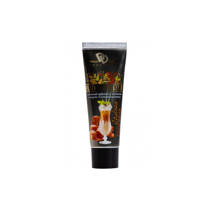Стимулирующий лубрикант Juicy Fruit со вкусом соленой карамели 30 мл