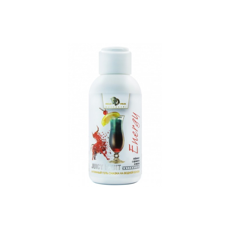 Стимулирующий лубрикант Juicy Fruit Energy со вкусом энергетика 100 мл