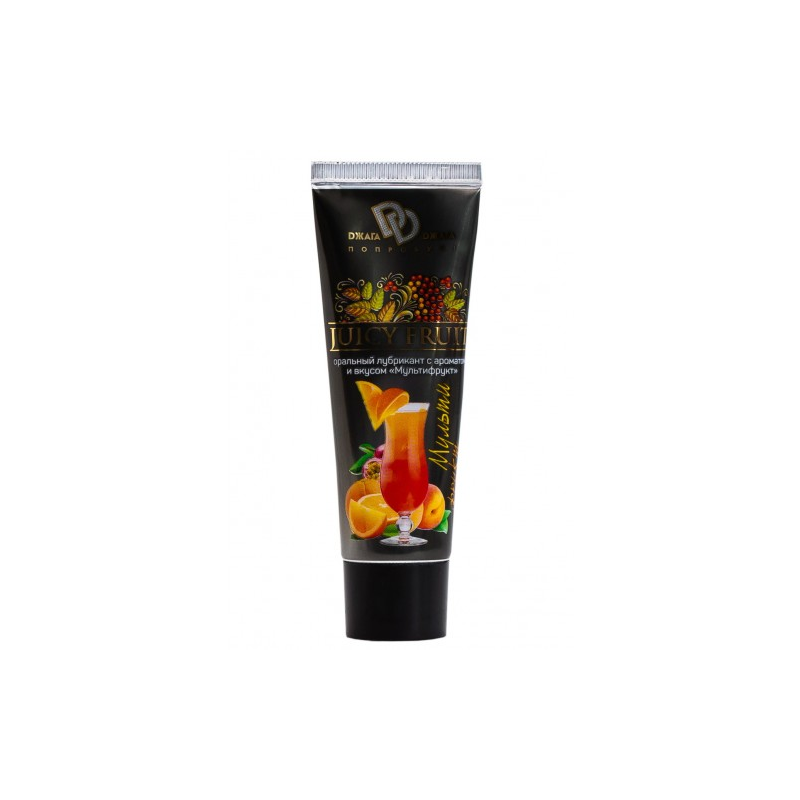 Стимулирующий лубрикант Juicy Fruit со вкусом мультифрукт 30 мл