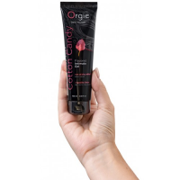 Съедобный интимный гель Orgie Lube Tube со вкусом сахарной ваты 100 мл