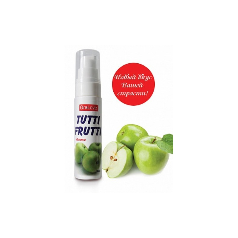 Оральный гель Tutti-frutti яблоко 30 гр