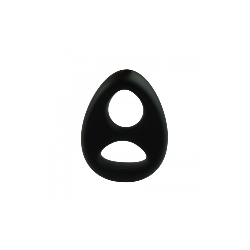 Двойное эрекционное кольцо x-men черное