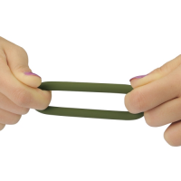 Набор из 3 эрекционных колец  Power Plus Soft Silicone Snug Ring зеленые