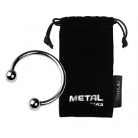 Металлическое кольцо на пенис Metal By Toyfa