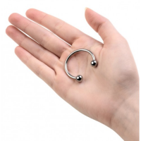 Металлическое кольцо на пенис Metal By Toyfa