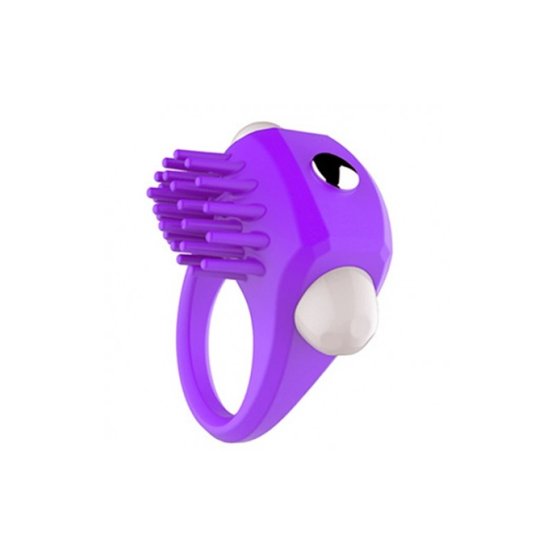 Эрекционное кольцо пурпурное с вибрацией