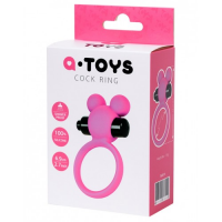 Розовое виброкольцо Pikle By Toyfa
