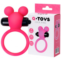 Розовое виброкольцо Pikle By Toyfa