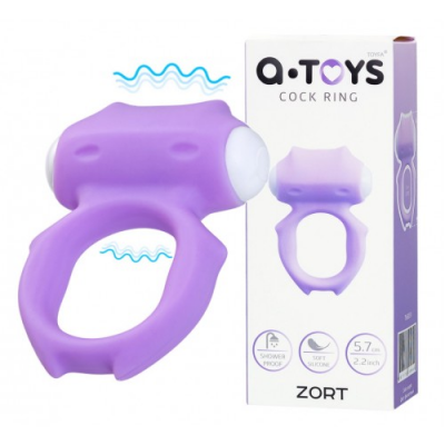 Эрекционное кольцо с вибрацией на пенис Toyfa Zort