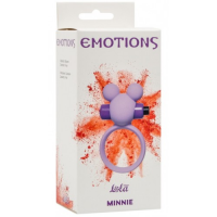 Эрекционное виброкольцо Emotions Minnie Purple