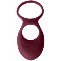 Эрекционное виброкольцо Pure Passion Daydream Wine Red