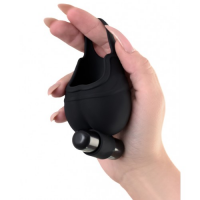 Кольцо на пенис и утяжка на мошонку с вибрацией Erotist Attraction