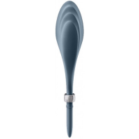 Эрекционное кольцо с вибрацией Satisfyer Duelist серый