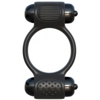 Эрекционное кольцо с двумя виброэлементами Magic Touch Couples Ring