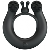 Перезаряжаемое эрекционное виброкольцо Vibrant Penis Ring Dahlia