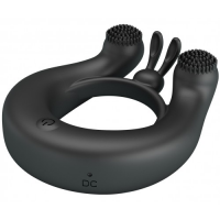 Перезаряжаемое эрекционное виброкольцо Vibrant Penis Ring Dahlia