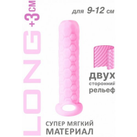 Фаллоудлинитель с кольцом Homme Pink Long + 3 см