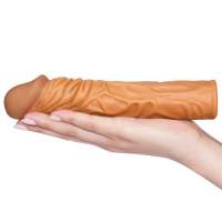 Удлиняющая насадка на пенис мулат X-Tender Penis Sleeve + 5 см