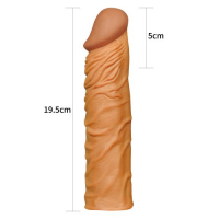 Удлиняющая насадка на пенис мулат X-Tender Penis Sleeve + 5 см