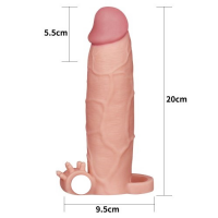 Насадка на пенис X-Tender Penis Sleeve + 5,5 см к длине