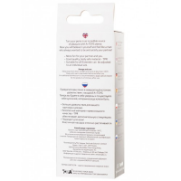 Прозрачная насадка на пенис с точечно-ребристым рельефом Toyfa Tark