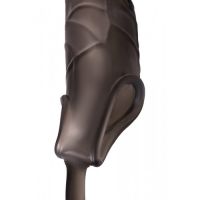 Насадка на пенис с кольцом под мошонку и анальным стимулятором Toyfa Xlover