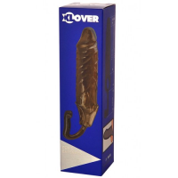 Насадка на пенис с кольцом под мошонку и анальным стимулятором Toyfa Xlover