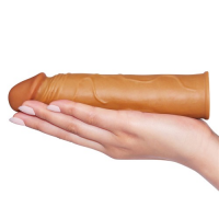 Удлиняющая насадка на пенис мулат X-Tender Penis Sleeve + 4 см