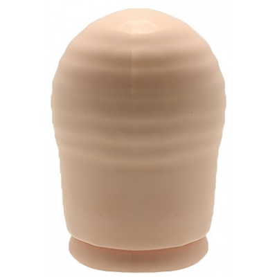 Удлиняющая рифленая насадка Pro-Tip Extender телесная