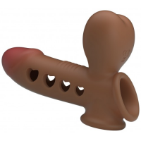 Насадка на пенис и мошонку с функцией расширения Airbag Penis Sleeve Tyronn