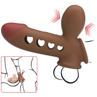 Насадка на пенис и мошонку с функцией расширения Airbag Penis Sleeve Tyronn