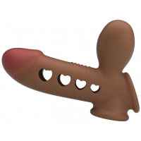 Насадка на пенис и мошонку с функцией расширения Airbag Penis Sleeve Tyronn