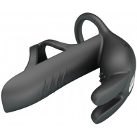 Вибронасадка на пенис с двойным эрекционным кольцом Pretty Love Vibrating Penis Sleeve Matty