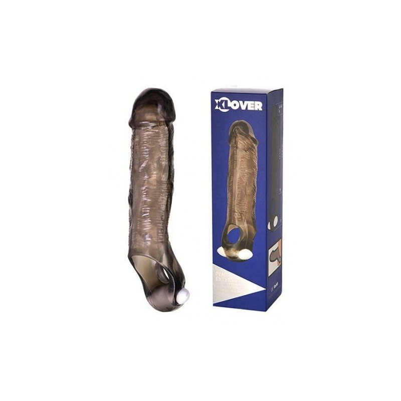 Насадка на пенис с вибростимулятором ToyFa XLover Penis Extender 15,5 см