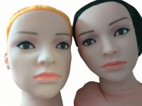 Кукла для секса с вибрацией блондинка 3D Face Love Doll