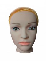 Кукла для секса с вибрацией блондинка 3D Face Love Doll